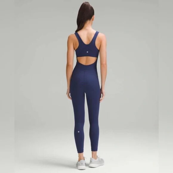 Lululemon Wunder Train Bodysuit 25" Night Sea - Picture 3 of 7